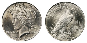 1924peacedollar